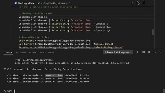 Working with text strings - [#18] PowerShell for IT Professionals смотреть онлайн