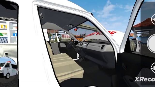 Toyota Hiace GL Grandia 2011 Ambulance 2KD Bussid Skin Manila Ambulance I Bus Simulator Indonesia