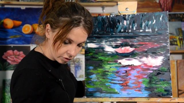 Мастер-класс "Кувшинки" смотреть онлайн