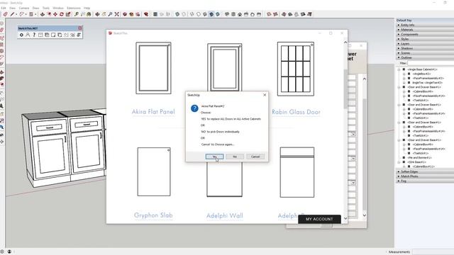 EASY KITCHEN DESIGN IN SKETCHUP with SketchThis Kitchen Design! смотреть онлайн