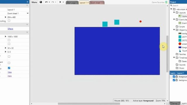 Construct 3 - How to make an eraser смотреть онлайн