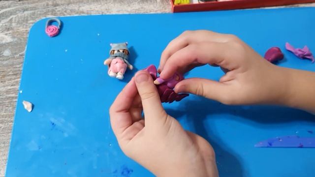 Кукла Тильда/Tilda. Кукла из пластилина. смотреть онлайн