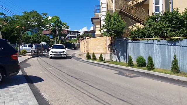 п. Небуг от пляжа до трассы по Приморской смотреть онлайн