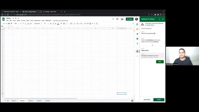 Webhooks for Sheets - how it works? смотреть онлайн