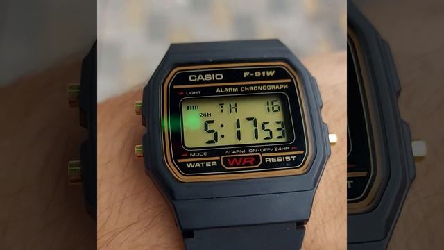 Электронные #Японские #наручные #часы #Casio F-91WG-9QDF. #Оригинал. #Классика. #Винтажные. Подарок смотреть онлайн