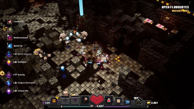 Minecraft Dungeons lvl 263 Feral Anima Moon Daggers Build Ancient Hunts Apoc+25 смотреть онлайн