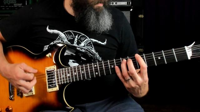 Electric Wizard - Wizard In Black Guitar Lesson & TABS in B-Standard Tuning смотреть онлайн