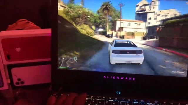 GTA V on Alienware 17 r5 GTX 1080 смотреть онлайн