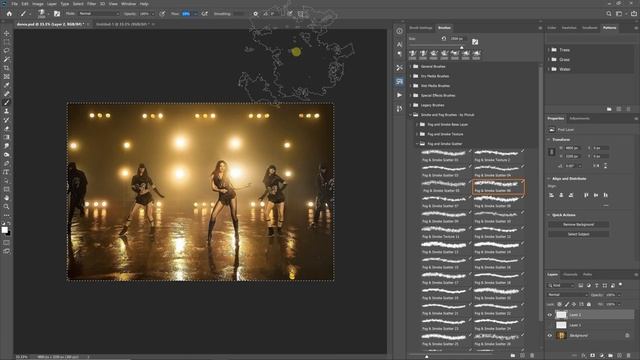 Smoke and Fog Brushes Tutorial смотреть онлайн