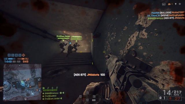 Battlefield 4 - 217 KILLS 5 KPM!!!!!! смотреть онлайн
