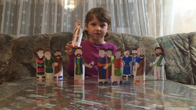 Развивающие поделки с детками;)12 апостолов смотреть онлайн