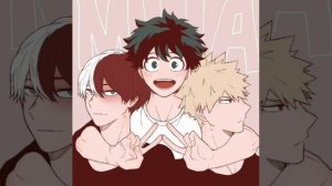 [АСМР]Бакуго×Мидория×Тодороки|Роды 4 часть|комфорт~