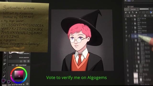 Spellcrafter Witches ALGOGEMS Authentication Video смотреть онлайн