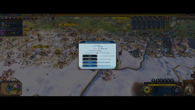 Civ VI Walkthrough - Tutorial Vitória Cultural - Rússia#32 - Vencendo no Divindade, sub-200 turnos! смотреть онлайн