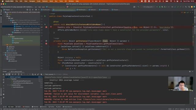 Java para Junins #9 - OpenPojo Avançado (LIVE CODE) - Testes customizáveis usando Reflections смотреть онлайн