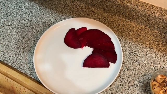 Beets Carpaccio Карпаччо из свеклы