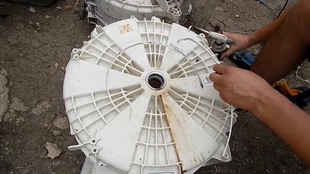 Как запаять бак стиральной машины. смотреть онлайн