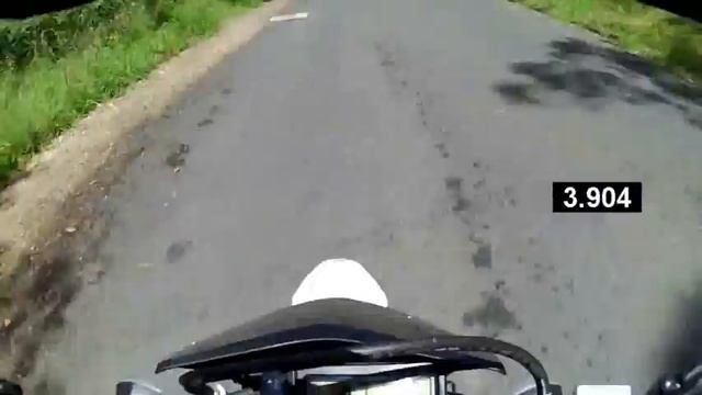 DRZ400 0-100 (60mph) acceleration смотреть онлайн