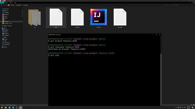 Git #12. Git merge. Злиття гілок. смотреть онлайн