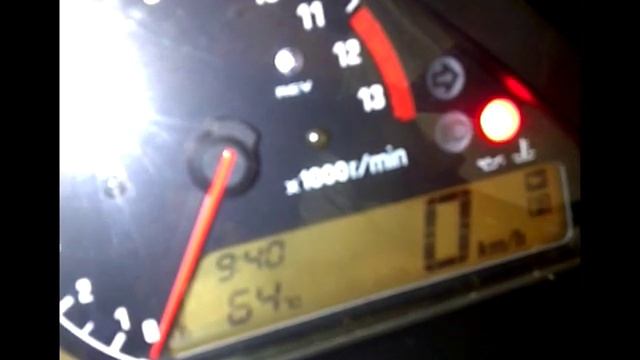 Honda CBR 1000RR 2004, Reading MIL FI Code