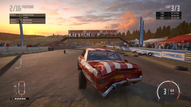 Wreckfest looks amazing in Xbox series X | 4K HDR 60FPS Dolby Vision смотреть онлайн