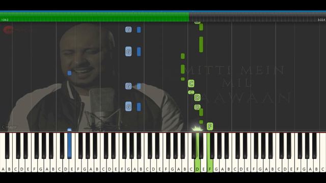 Teri Mitti piano || Kesari songs on piano || Teri Mitti piano tutorial || B praak смотреть онлайн