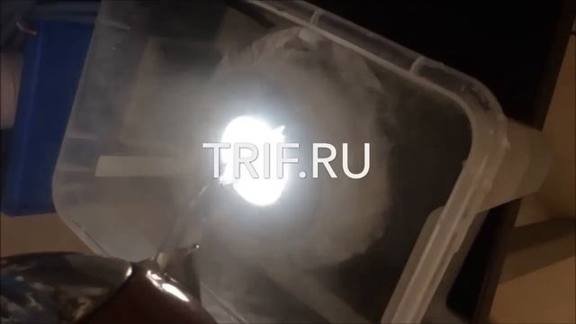 Светодиодный светильник. Led светильник IP68 от TRIF. Кипяток плавит лед! смотреть онлайн