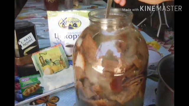 2 рецепта приготовления ХЛЕБНОГО КВАСА!!!! смотреть онлайн