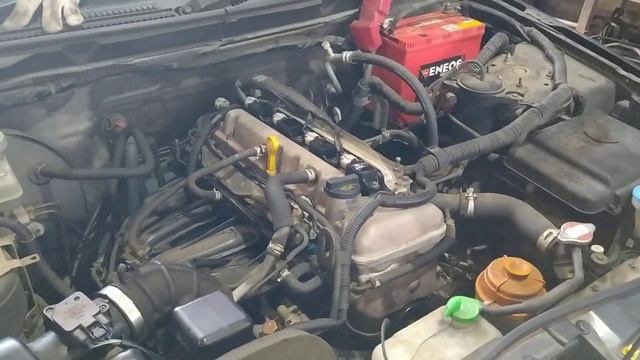 Работа ДВС J20A Suzuki Escudo TD54W 2005 смотреть онлайн