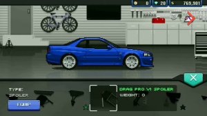 Легенда Форсаж 2 - Nissan Skyline R34 GT-R | Pixel Car Racer