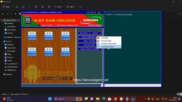 G-ST SamUnlock V7.0 Free Login 2023 - Samsung Unlock FRP Best Tool (Flash Or FRP Removed) смотреть онлайн