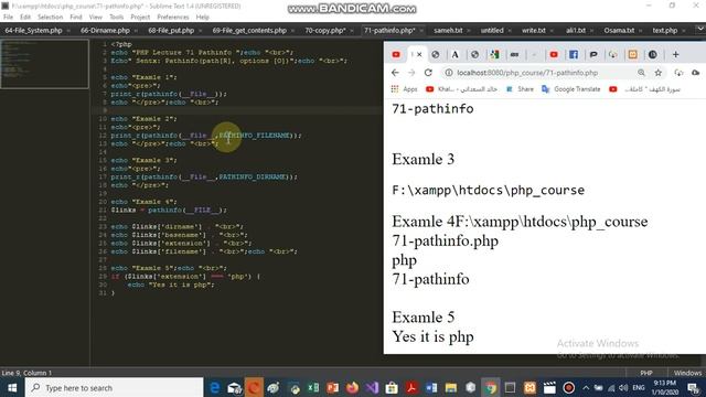 PHP Lecture 71 Pathinfo смотреть онлайн