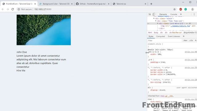 Tailwind CSS Tutorial - Responsive Card Design смотреть онлайн