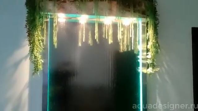 ВОДОПАД С РАСТЕНИЯМИ смотреть онлайн