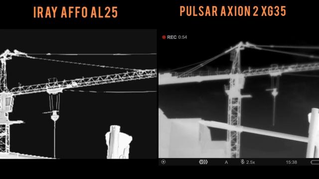 iRay Affo AL25 & Pulsar Axion 2 XG35 смотреть онлайн