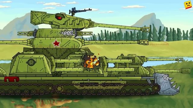 Эволюция Гибридов КВ-46 Vs КВ-47 Vs КВ-48 Vs КВ-49 Vs КВ-50 Vs КВ-51 / Мультики про танки