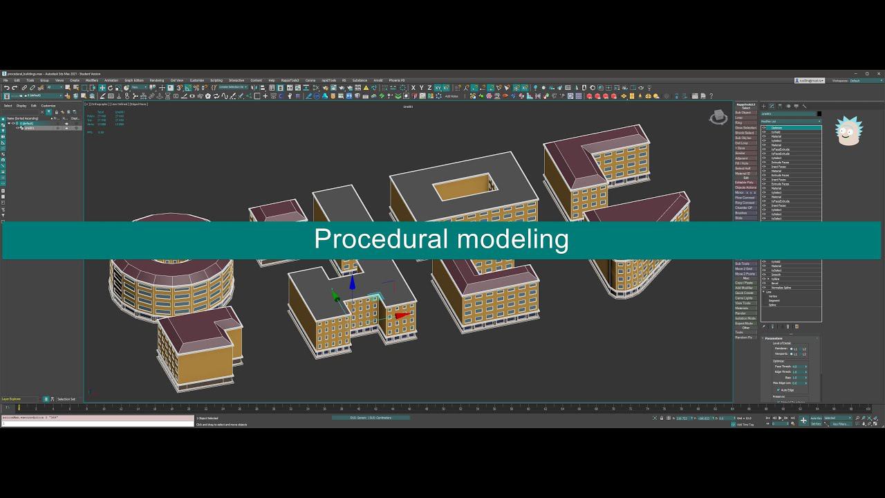 Dark Max № 65 - Procedural modeling смотреть онлайн