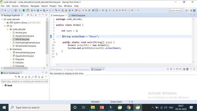 Access Modifiers in java by Example [Most Basic Java Interview Question !!] | Code Decode смотреть онлайн