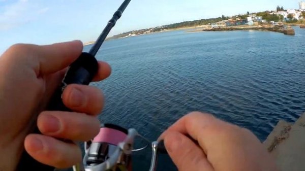 МОРСКАЯ РЫБАЛКА НА УЛЬТРАЛАЙТ | Ловля ставриды на черном море