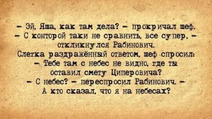 ✡️ 100 Самых Шикарных Еврейских Анекдотов! Собрание Смешных Анекдотов про Евреев! Еврейская Сотка #