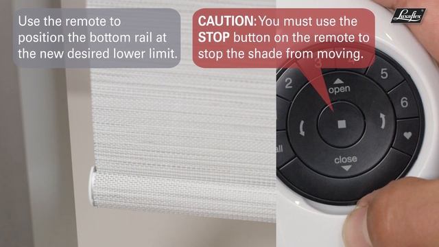 Setting Limits - Roller Blinds only - Bottom Limit with PowerView® смотреть онлайн