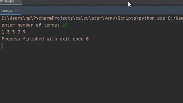 python program to print n odd numbers and find their sum смотреть онлайн
