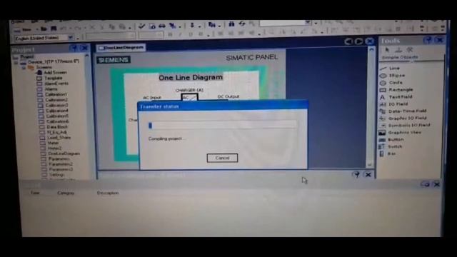 How Upload Backup To  Siemens HMI Using WinCC | Upload Backup On Simatic TP 177