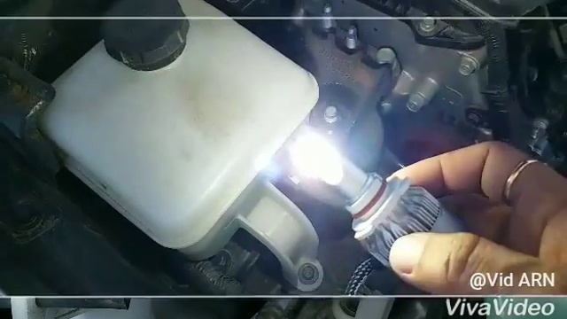 LED HB3 9005 | 36W, C6 Brand | Installation in projector Headlight | Vid ARN DIY смотреть онлайн