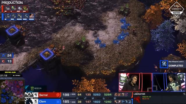 The Greatest Starcraft 2 Match Ever: Serral vs. Clem смотреть онлайн