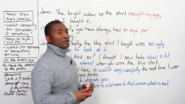 10 English Idioms & Expressions with “EYE”