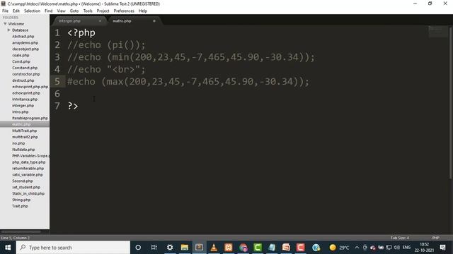 Lect-11 PHP Math Function смотреть онлайн