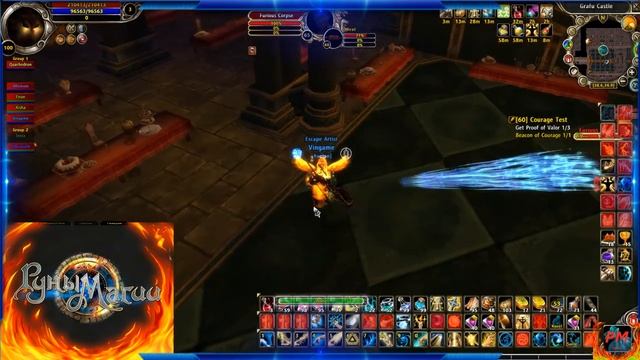 Runes of Magic - Замок Графу CG и Гробница семи героев TOSH (ч.2) смотреть онлайн