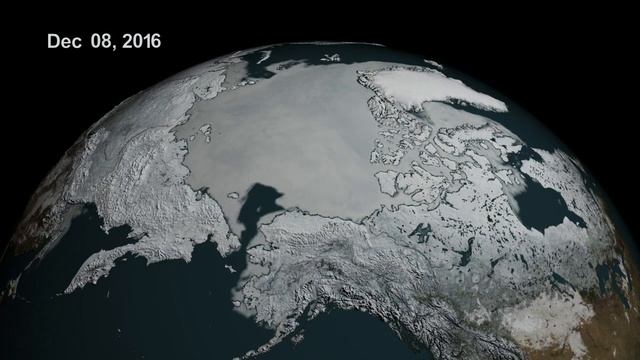 Глобальное потепление 2017 анимация движения льдов в Северном ледовитом океане смотреть онлайн
