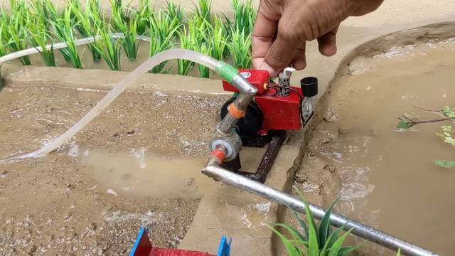 diy tractor toy diesel engine water pump science project | diy tractor @KeepVilla смотреть онлайн